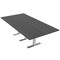 Skutchi Designs 45 in W, 96 in L, 29 in H, Engineered Wood Top, Grey HAR-REC-48x95-T-ASIANNIGHT - alternate 1